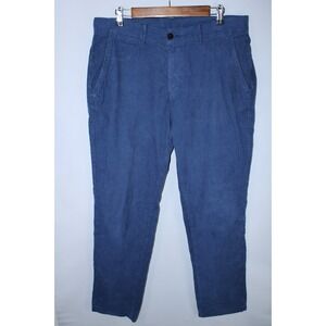 La Paz Men's Large Blue Cotton Corduroy Pants